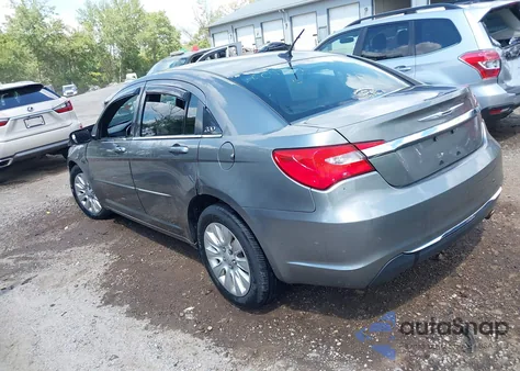 2013 Chrysler 200 Lx из США, поврежденный, VIN 1C3CCBABXDN604717